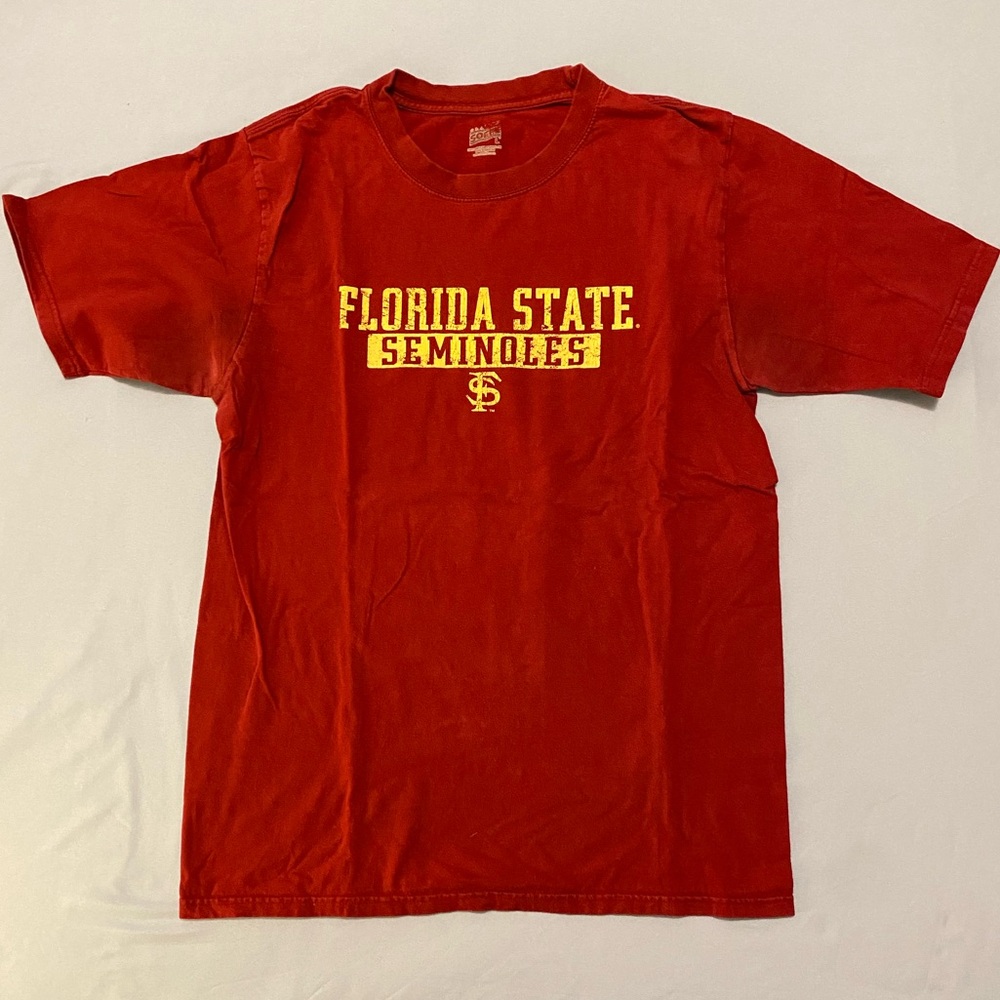 FSU Florida State University Seminoles Soffe Men’s T-Shirt Garnet Large L